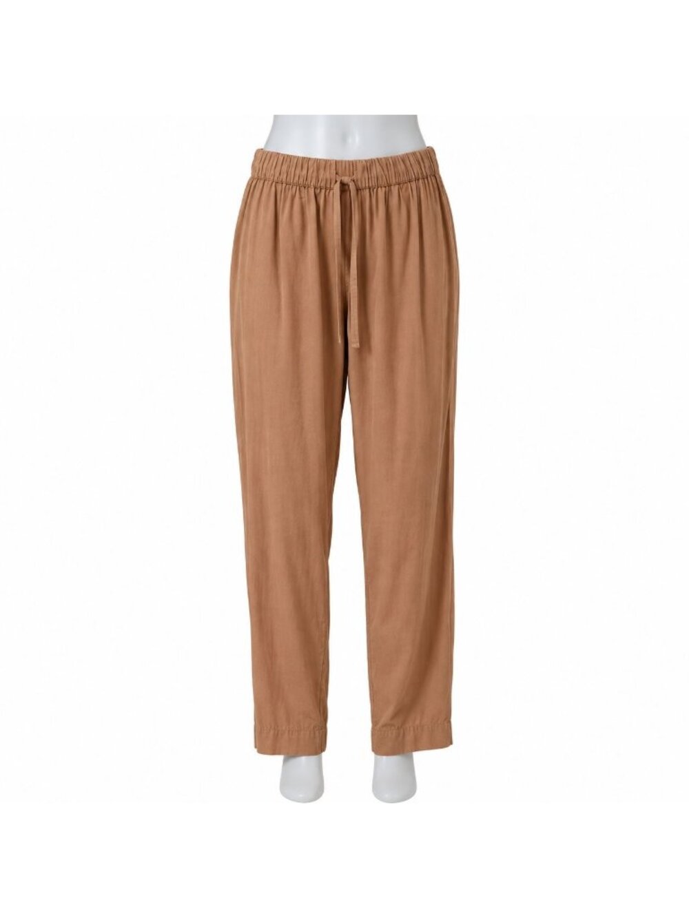Xirena Tan Cotton Pull-On Pants Drawstring Casual Relaxed Women's XS